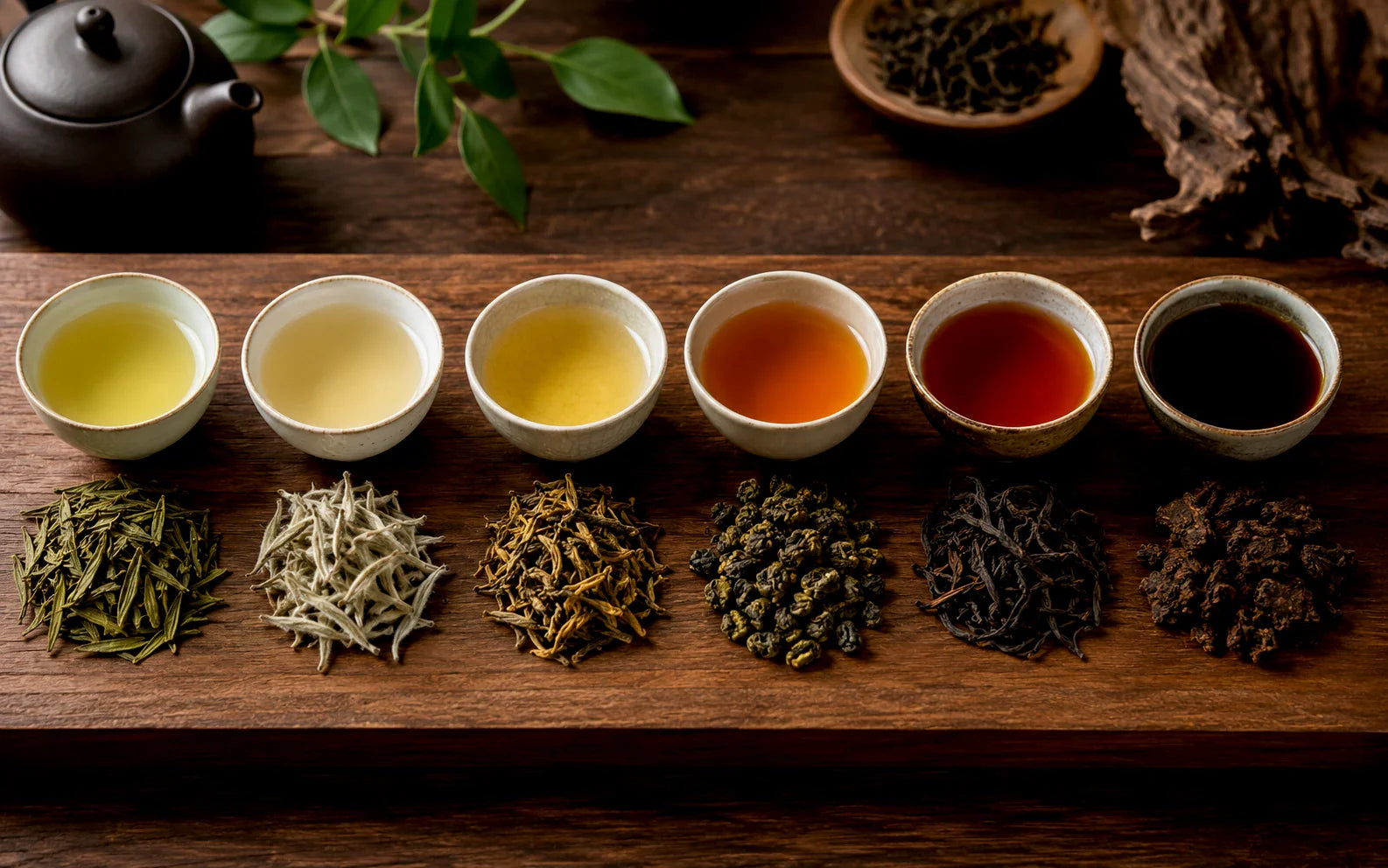 Tea Classification: The Six Types and How They Differ