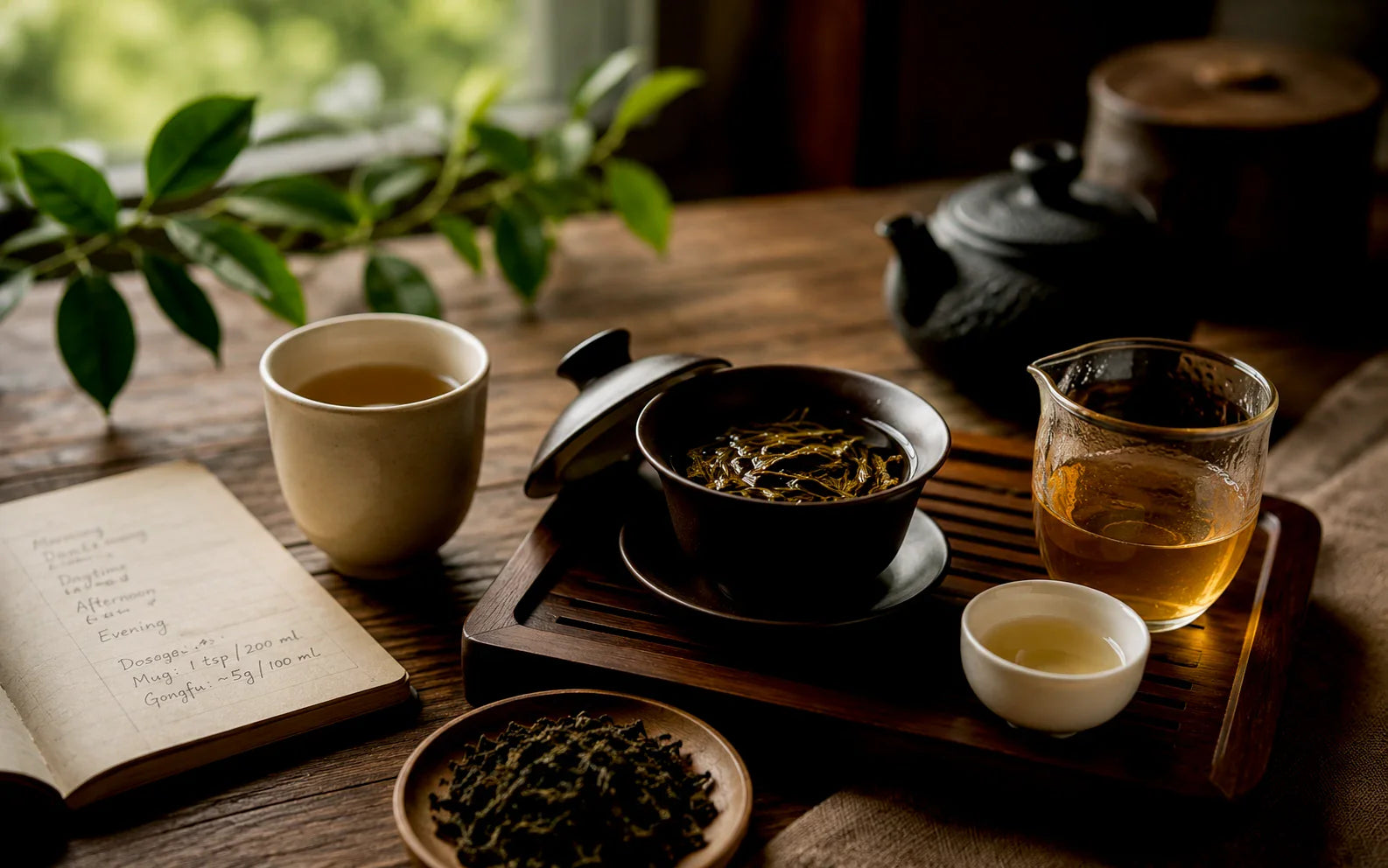 When to Drink Which Tea, and How Much to Use