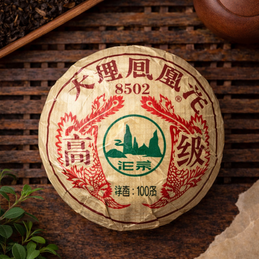 Tulin Phoenix 8502 Shu Pu-erh (Ripe Pu-erh) 100g | Yunnan Tulin Tea Industry Co., Ltd.