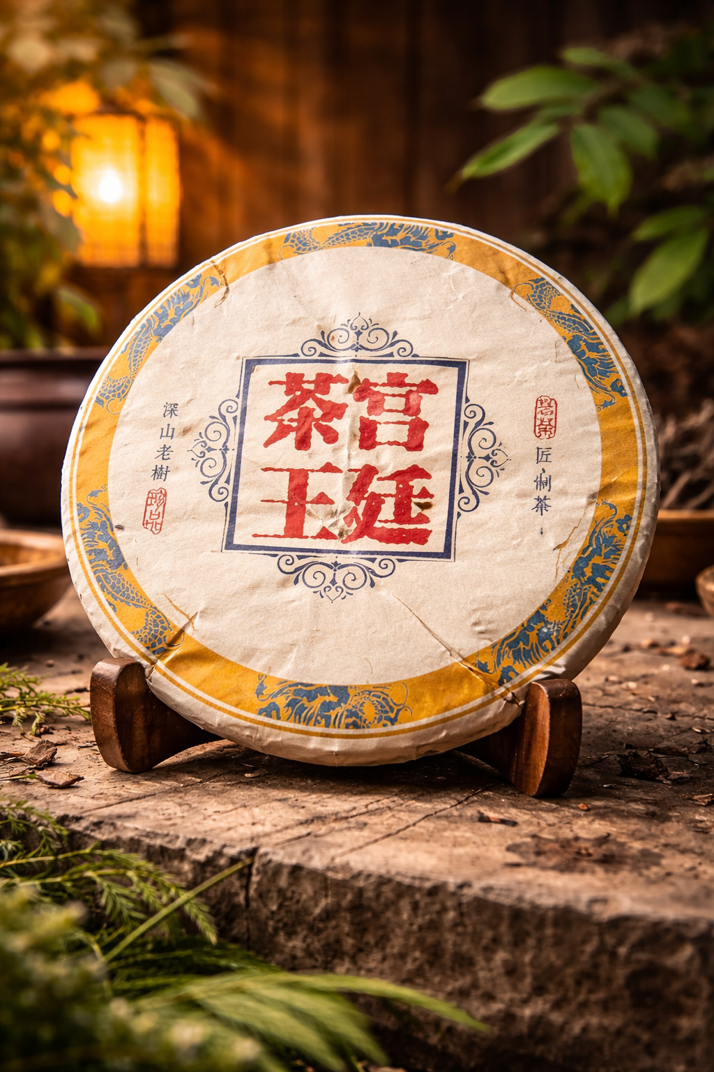 Gun Tin Shu Pu-erh (Ripe Pu-erh) 2013, 357g | Menghai County Guchayuan Tea Factory