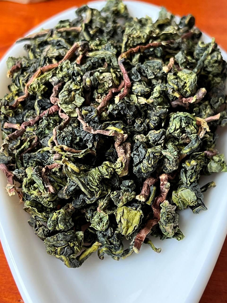 Tie Guan Yin Mao Cha (Iron Goddess of Mercy with Stems) Loose Leaf Oolong Tea 2025 - 25g