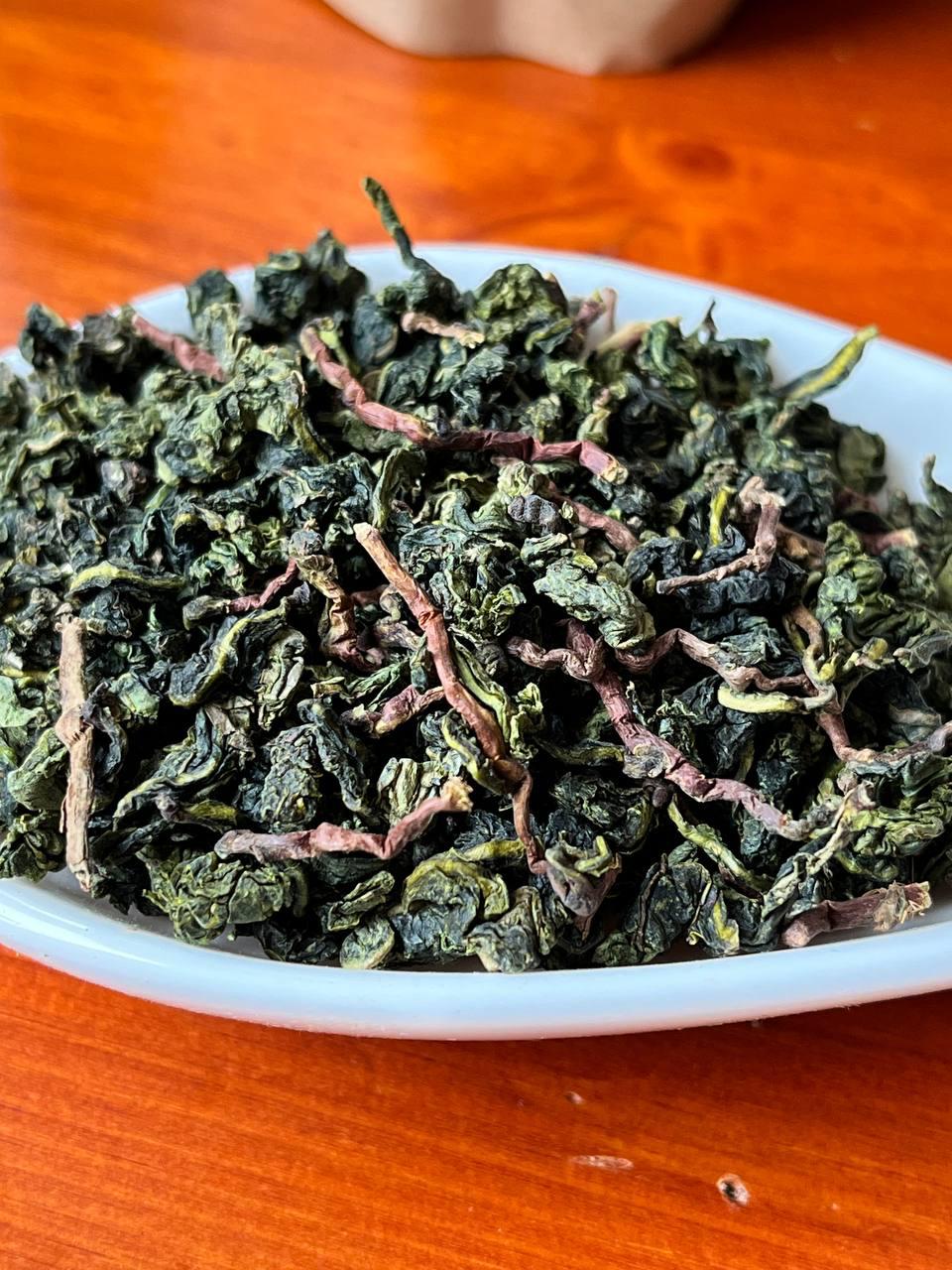 Tie Guan Yin Mao Cha (Iron Goddess of Mercy with Stems) Loose Leaf Oolong Tea 2025 - 25g