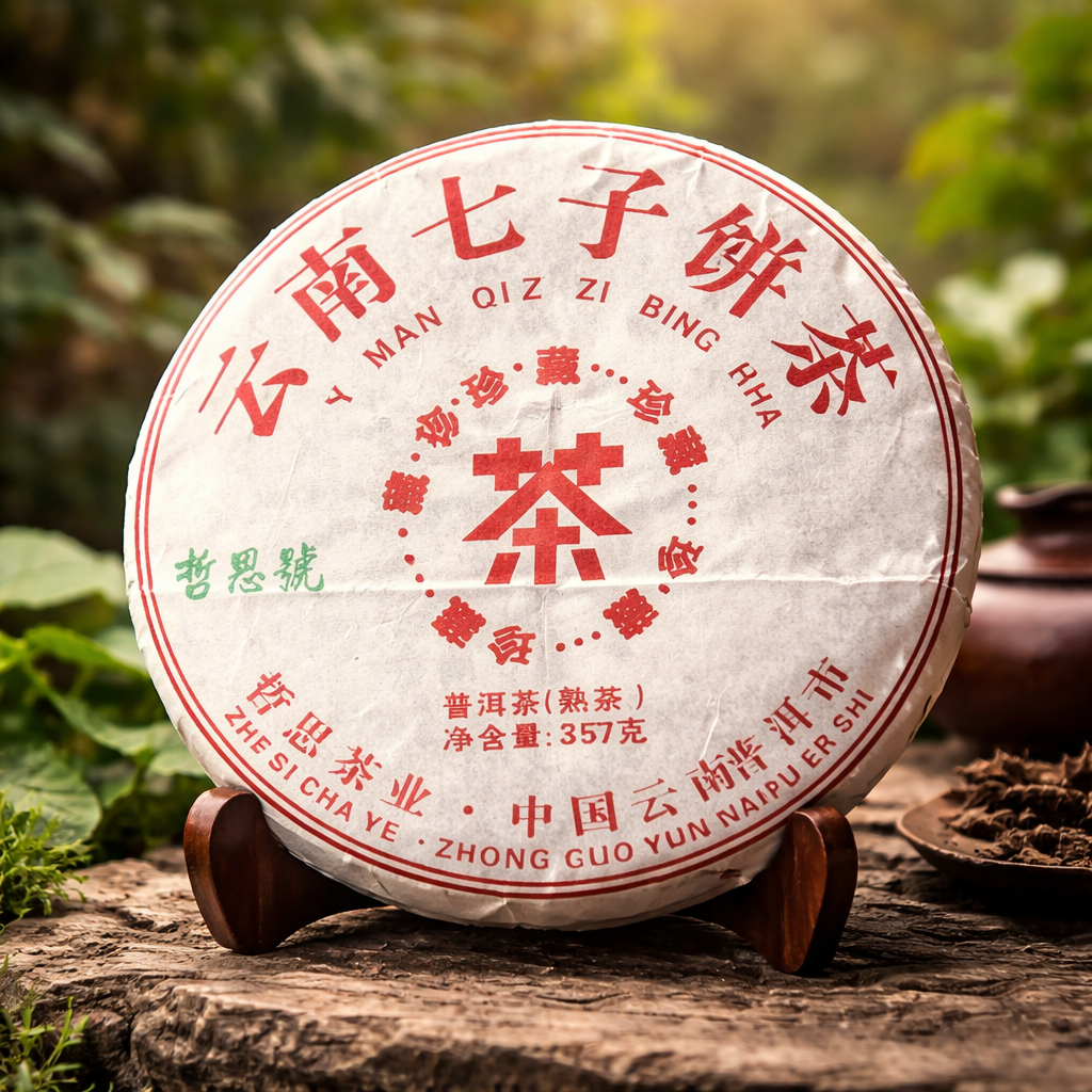 Seven Brothers Shu Pu-erh (Ripe Pu-erh) 2020, 357g | Zhe Xi
