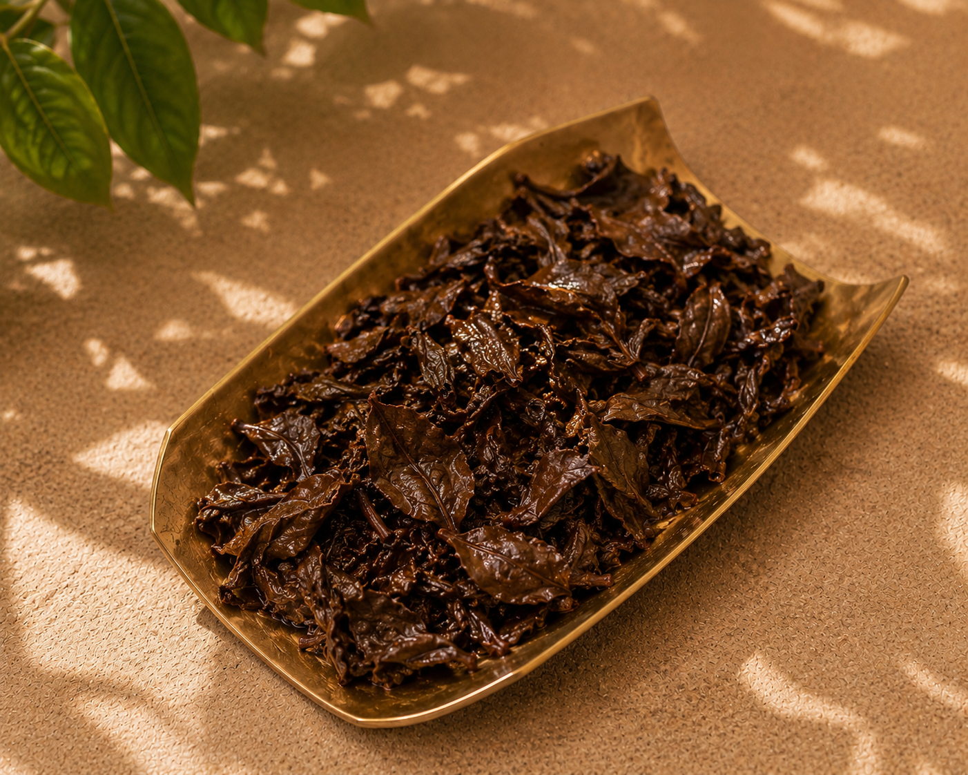 Golden GABA oolong tea from Tengchong Yunnan, loose leaf 50g