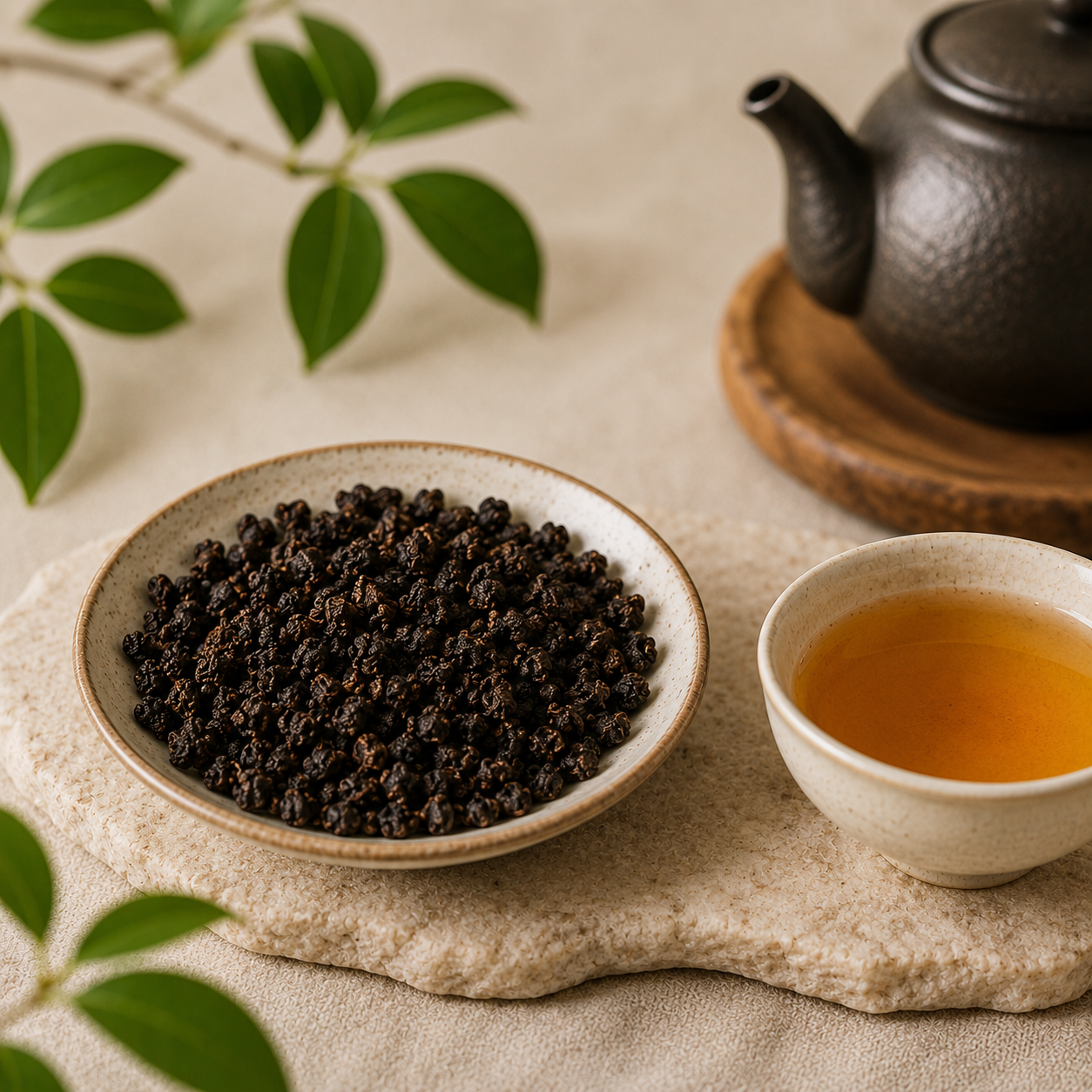Sapphire GABA oolong tea from Tengchong Yunnan, loose leaf 50g