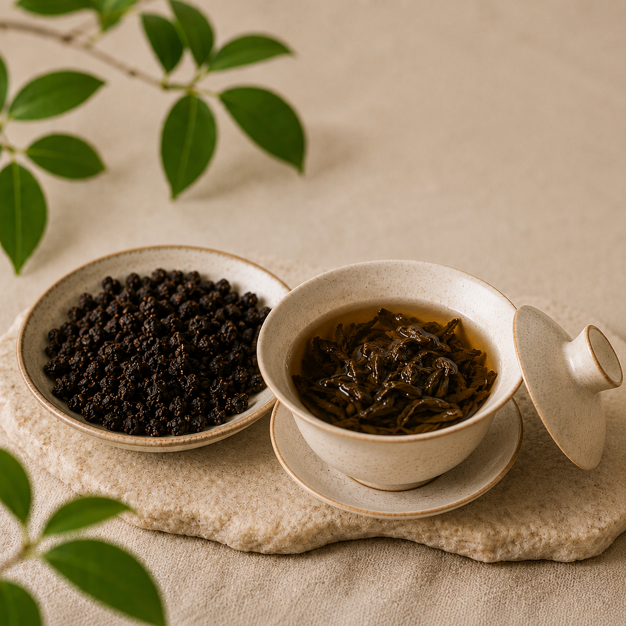 Volcanic Picrite GABA oolong tea from Tengchong Yunnan, loose leaf 50g