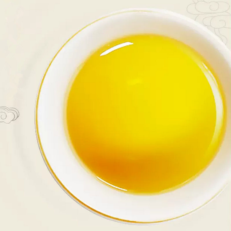 Wang Cai Yuan Bao sheng pu-erh brewed liquor